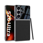 Flex Armor Premium Electroplate Leather Case for Samsung Galaxy S26 Ultra .