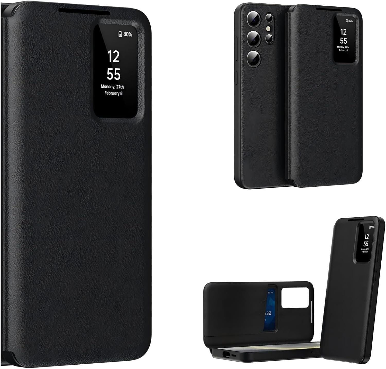 Samsung Galaxy S26 Ultra Smart View Wallet Case with NFC Display Activation