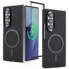 Carbon Fiber Armor Case for Samsung Galaxy Z Fold 7 – MagSafe Compatible Full Protection
