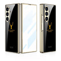 FlexArmor StagGlass Series Case for Samsung Galaxy Z Fold 7 | 9H Tempered Glass Back & Shockproof Protection