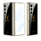 FlexArmor StagGlass Series Case for Samsung Galaxy Z Fold 7 | 9H Tempered Glass Back & Shockproof Protection
