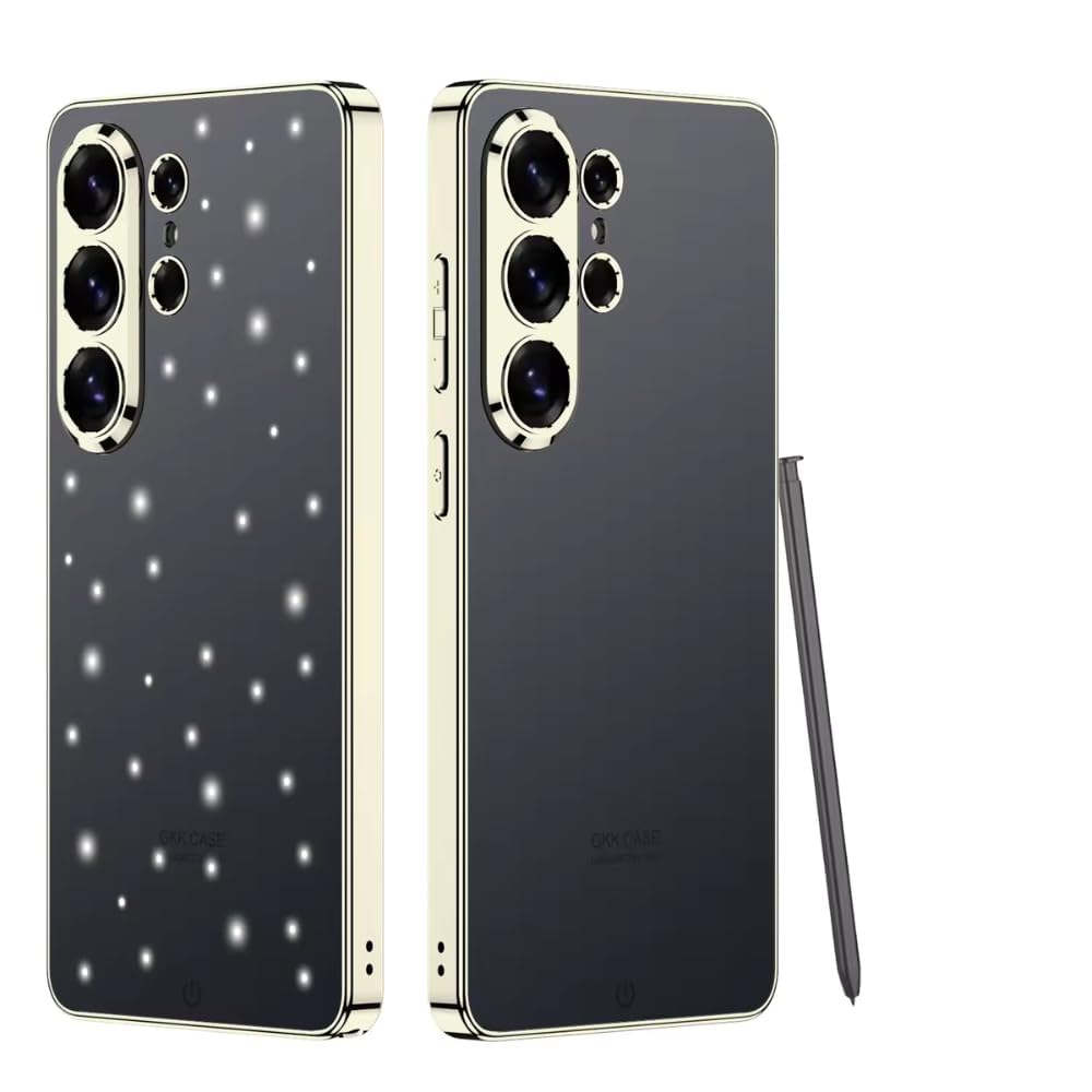 Samsung Galaxy S26 Ultra Crystal Hybrid Case – NFC Light Effects, AG Matte & Drop Protection