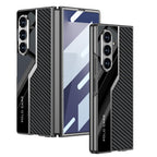 FlexArmor Ultra Hybrid Leather Case for Samsung Galaxy Z Fold 7 | Built-In Glass Screen Protector, Magnetic Charging & Camera Protection