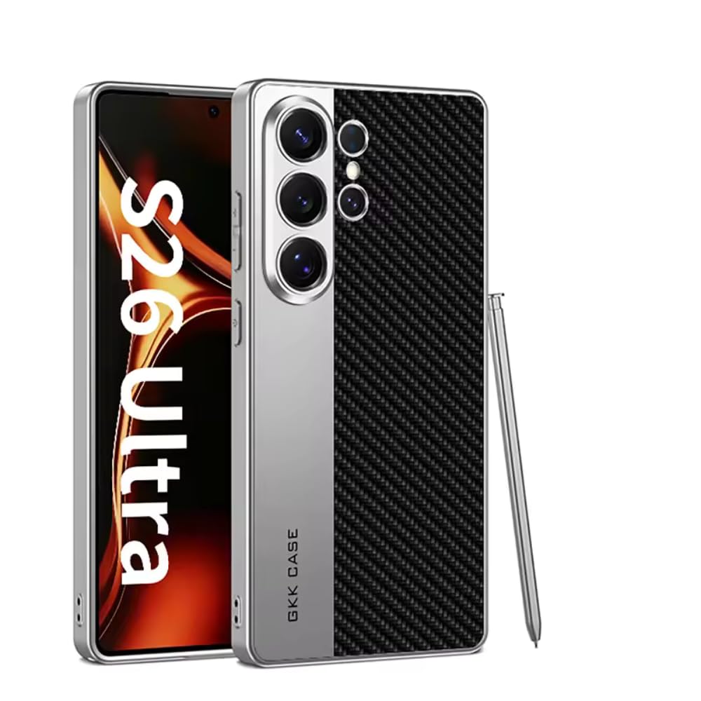 Flex Armor Pro Leather Series Case for Samsung Galaxy S26 Ultra | Premium Glossy Protective Cover