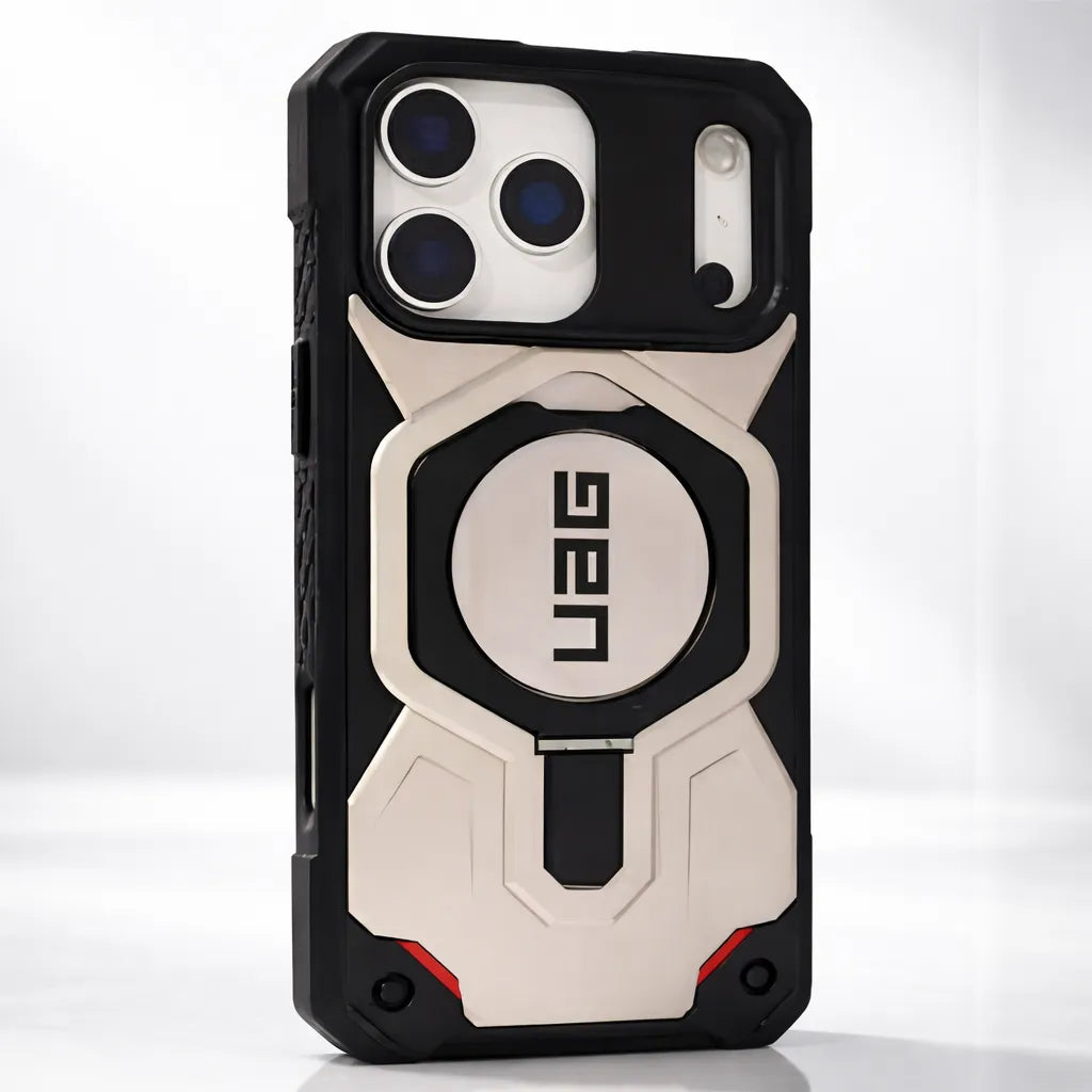 Flex Armor Monarch MagSafe Rugged Case for iPhone 17 Pro & 17 Pro Max | Military Grade Stand Cover