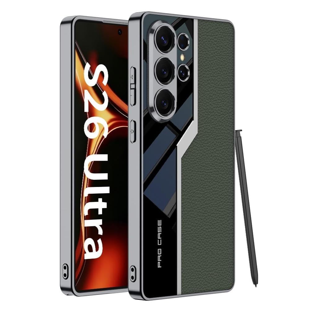 Premium Quantum Leather Case for Samsung Galaxy S26 Ultra | Luxury Protective Cover