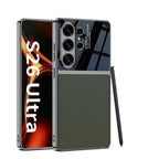 Flex Armor Premium Electroplate Leather Case for Samsung Galaxy S26 Ultra .
