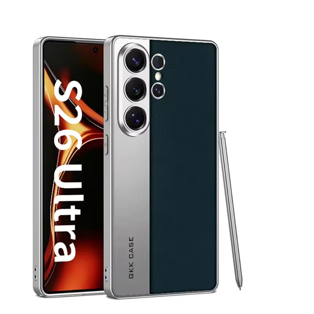 Flex Armor Pro Leather Series Case for Samsung Galaxy S26 Ultra | Premium Glossy Protective Cover