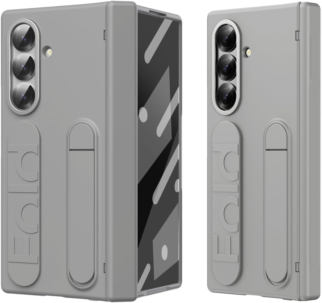 Samsung Galaxy Z Fold 7 Military-Grade Case – Front Screen Protection & Adjustable Kickstand