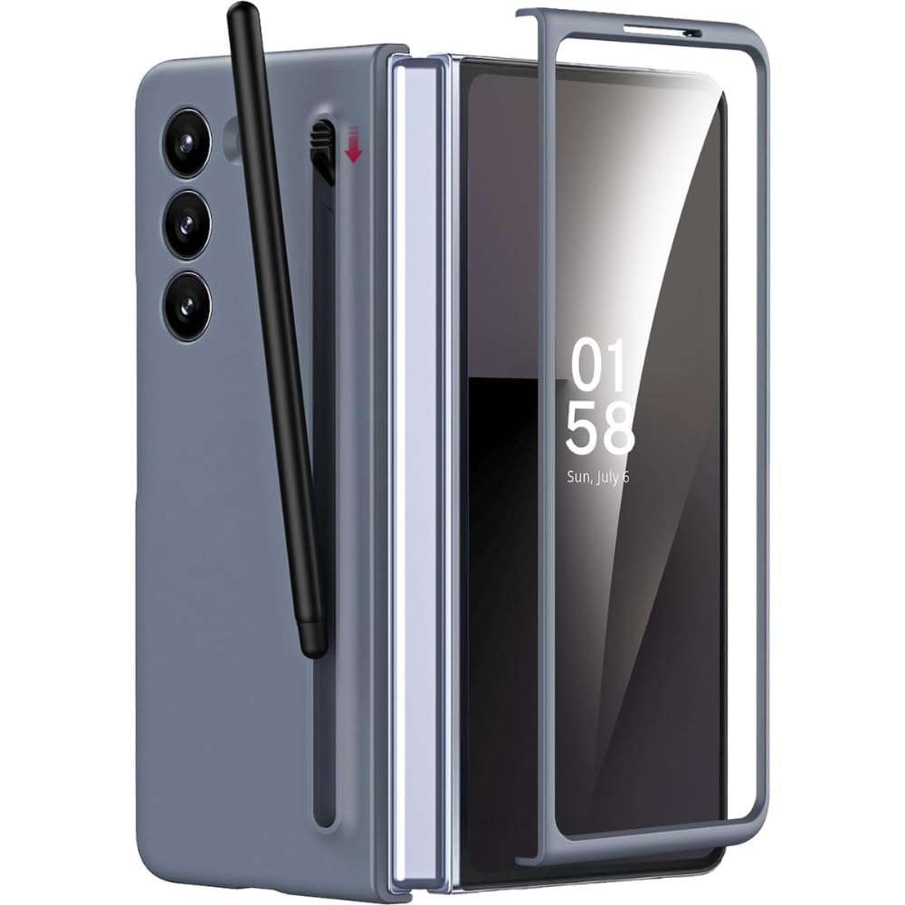 Premium Magnetic Cover for Samsung Galaxy Z Fold 7 – Built-in S Pen Holder & Front Screen ProtectionPremium Magnetic Cover for Samsung Galaxy Z Fold 7 – Built-in S Pen Holder & Front Screen Protection (Copy)