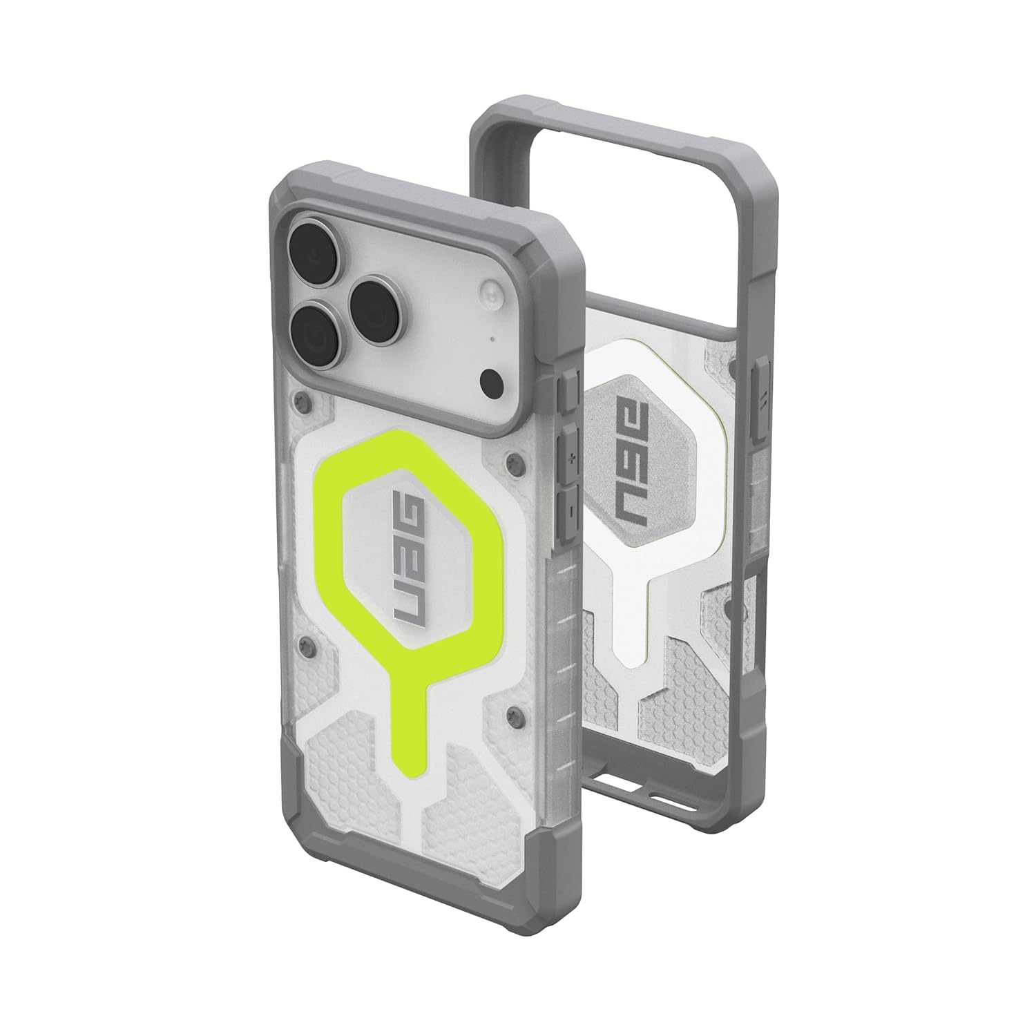Flex Armor Magnetic Clear Case for iPhone 17 Pro & 17 Pro Max | Active Neo Glow