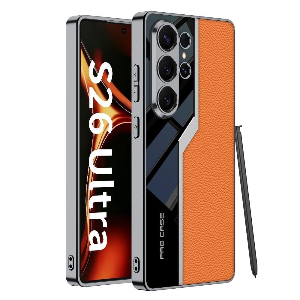 Premium Quantum Leather Case for Samsung Galaxy S26 Ultra | Luxury Protective Cover