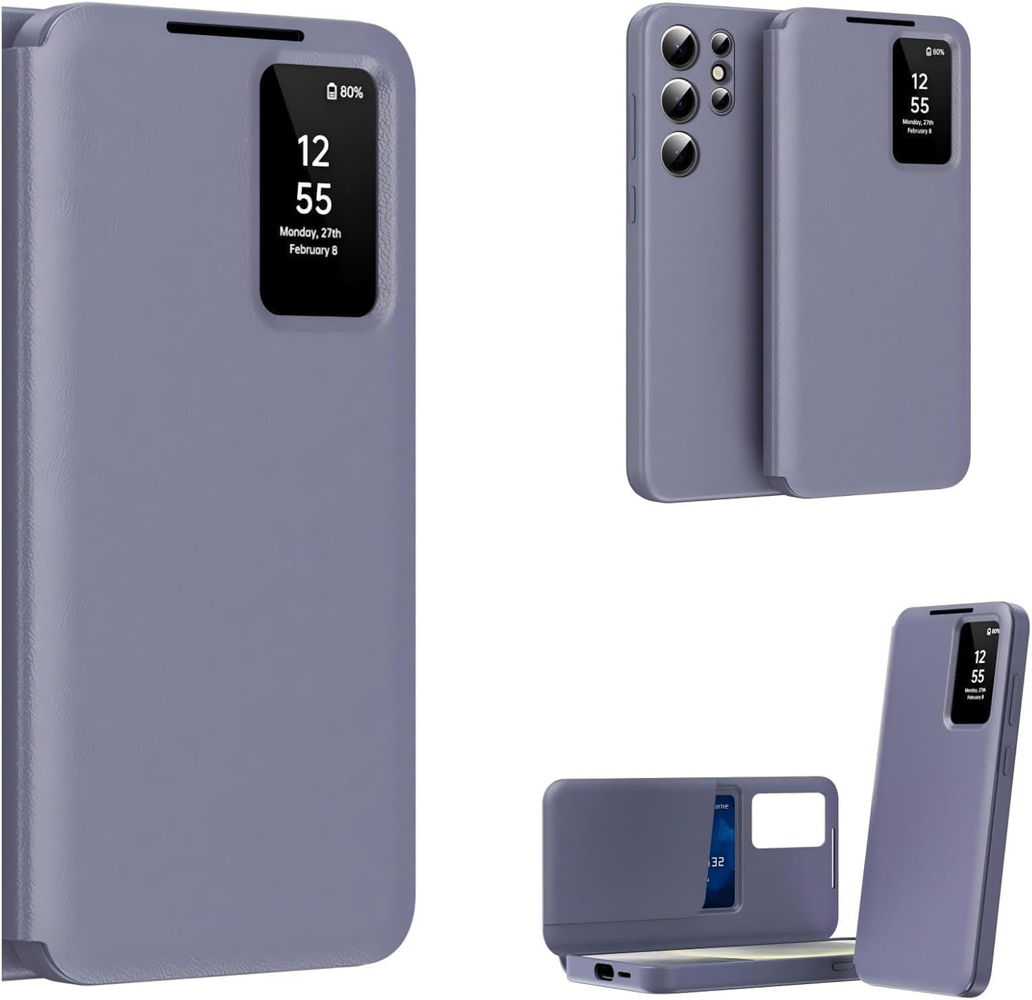 Samsung Galaxy S26 Ultra Smart View Wallet Case with NFC Display Activation