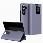 Flex Armor Smart View Wallet Case for Samsung Galaxy Z Fold 7 | NFC Display Window, Card Holder & Kickstand