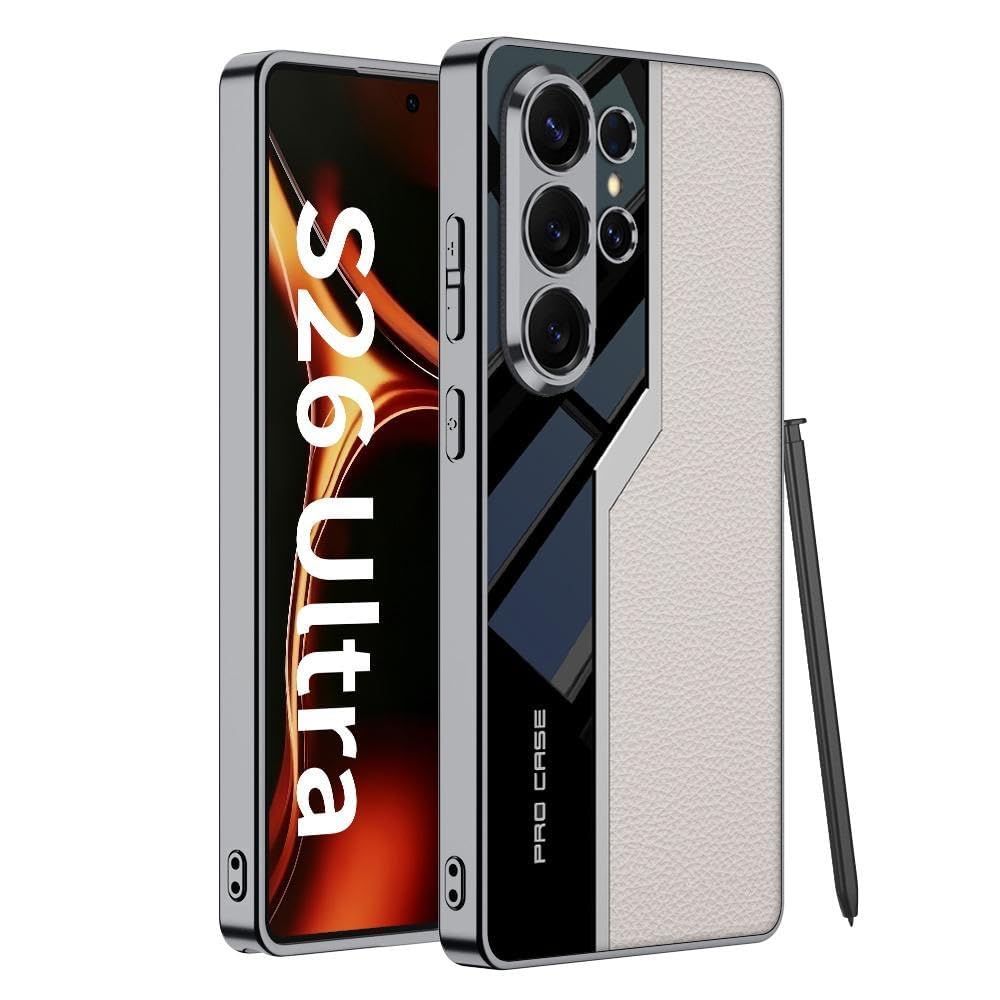 Premium Quantum Leather Case for Samsung Galaxy S26 Ultra | Luxury Protective Cover