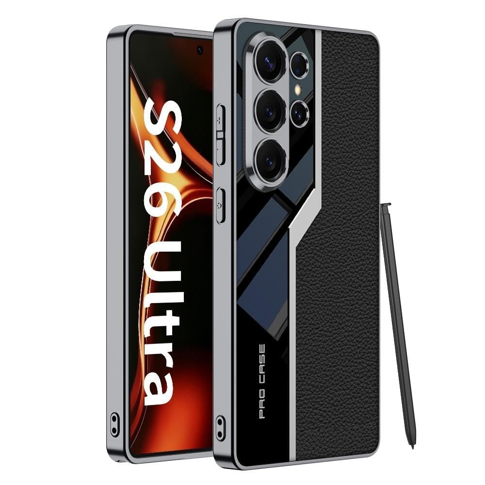 Premium Quantum Leather Case for Samsung Galaxy S26 Ultra | Luxury Protective Cover